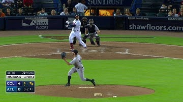 COL@ATL: Markakis drives in Braves