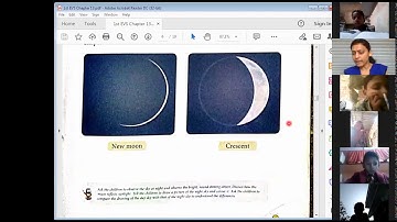 1st EVS Chapter 13 Up in the Sky (Moon) Recorded video of Live class held on 22 Feb 2021