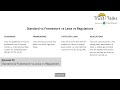 Standard vs Framework vs Laws vs Regulations | TrustTalks - Ep 22 | Security and GRC Podcast