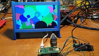 Pi-Zero used as a framebuffer and HDMI I/F for a PIC32 running Micromite firmware