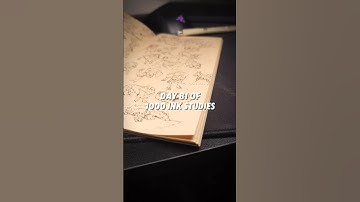 Draw in ink to improve faster. 1000 drawings, 9 days left #drawing #art #sketchbook #dogshorts