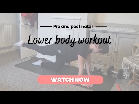 pregnancy equipment free lower body workout