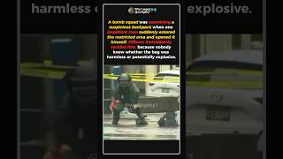 He Opened a Suspicious Bag During a Bomb Scare #shorts