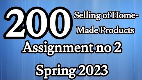 AIOU Code 200 solved Assignment No.2 Spring 2023 #aiou #aiousolveassignments