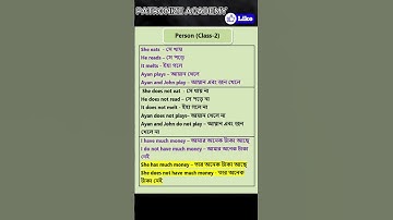 Basic Grammar 3#englishgrammar#englishspeaking#shortsvideo #basicgrammer#patronizeacademy