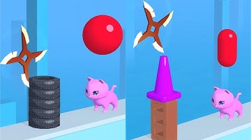 Dont Slice The Cats - Very Satisfying And Relaxing ASMR Slicing Game