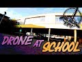 Back at school racing with a fpv drone   black fpv  2k