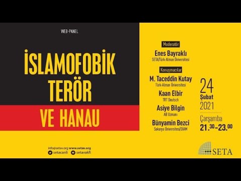 Web Panel: İslamofobik Terör ve Hanau