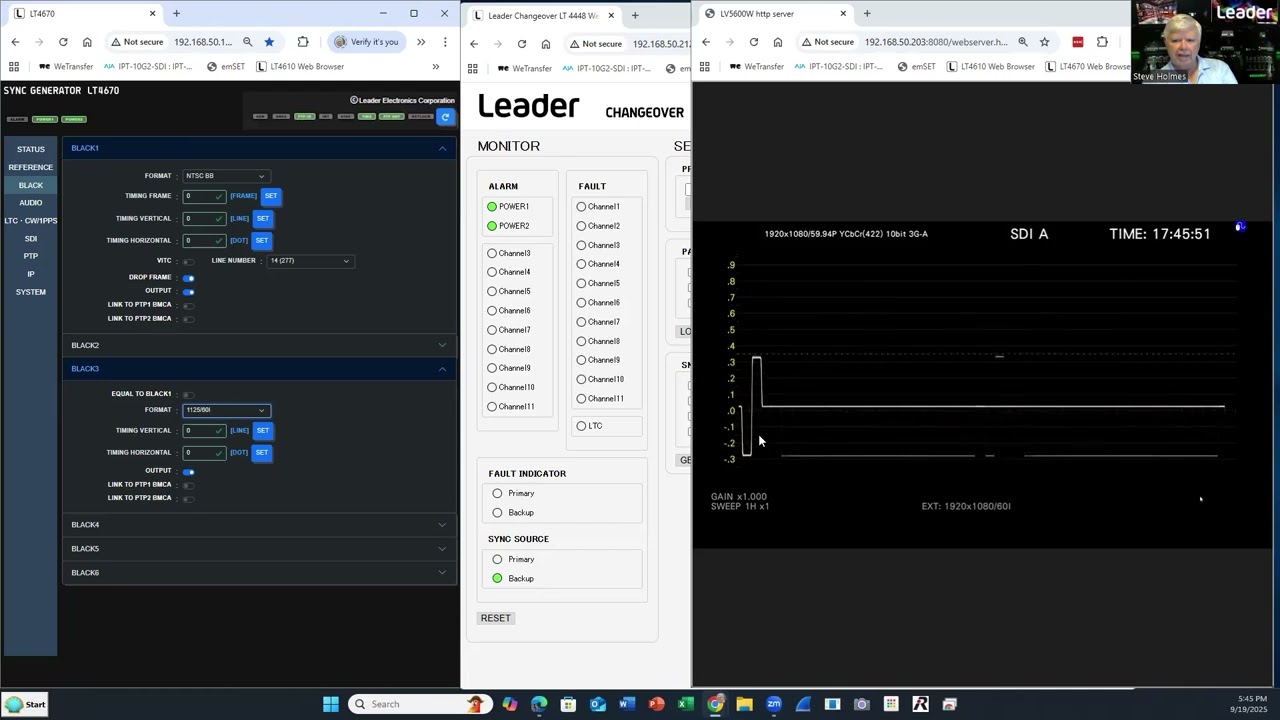 ECO BB/TLS Reference Switching with PTP Reference