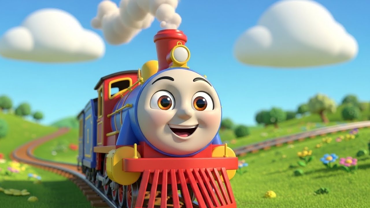 Choo-Choo Train 🚂🎵✨ | Fun Kids Song & Train Adventure for Toddlers 🌈👶