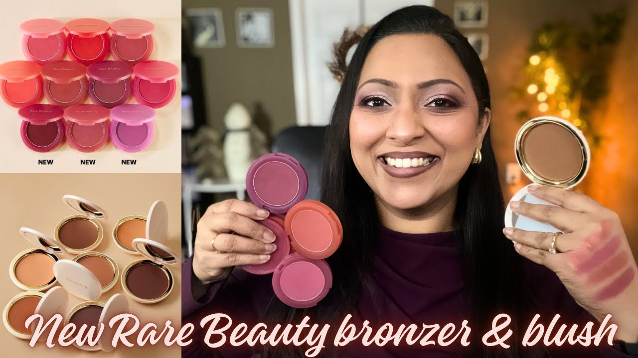 NEW RARE BEAUTY WARM WISHES POWDER BRONZER & BLUSH | SMITHY SONY