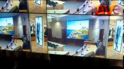 DSE 2013: Adaptive Technologies Group Shows Suspended Frame for Flying Video Walls