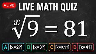 Details MATH QUIZ LIVE  STREAM #Mathquiz News