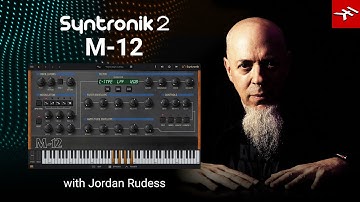 Jordan Rudess plays the M-12 modern virtual synthesizer from Syntronik 2