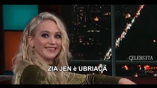 &quot;Cari Bear e Jake, ZIA JEN ha bevuto&quot; - Jennifer Lawrence 31 (SUB ITA)