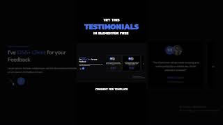 Create Beautiful Testimonials using Elementor Free Step-by-Step #elementor #tutorial