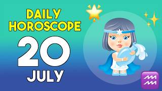 Aquarius horoscope today - July 20, 2026