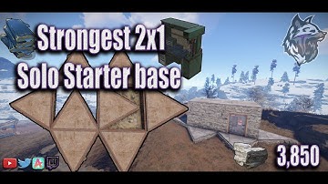 Strong Solo Base - BP Update Devblog 180 - Rust Base Building