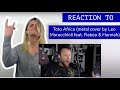 Voice Teacher Reacts to Toto sing Africa (metal cover by Leo Moracchioli feat. Rabea & Hannah)