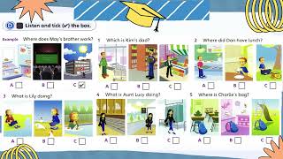 Fun for Movers 4th edition - Unit 21: Here and there in town (Section D, p.47)