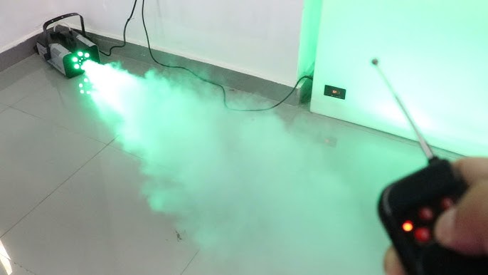 Tipos de Máquinas de Humo GRANDES 1200w Video de Funcionamiento/ Marca  Wahrgenomen 