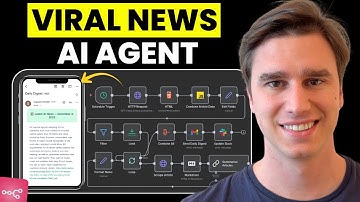 I Built an AI Agent That Scrapes Viral News For You (n8n tutorial)