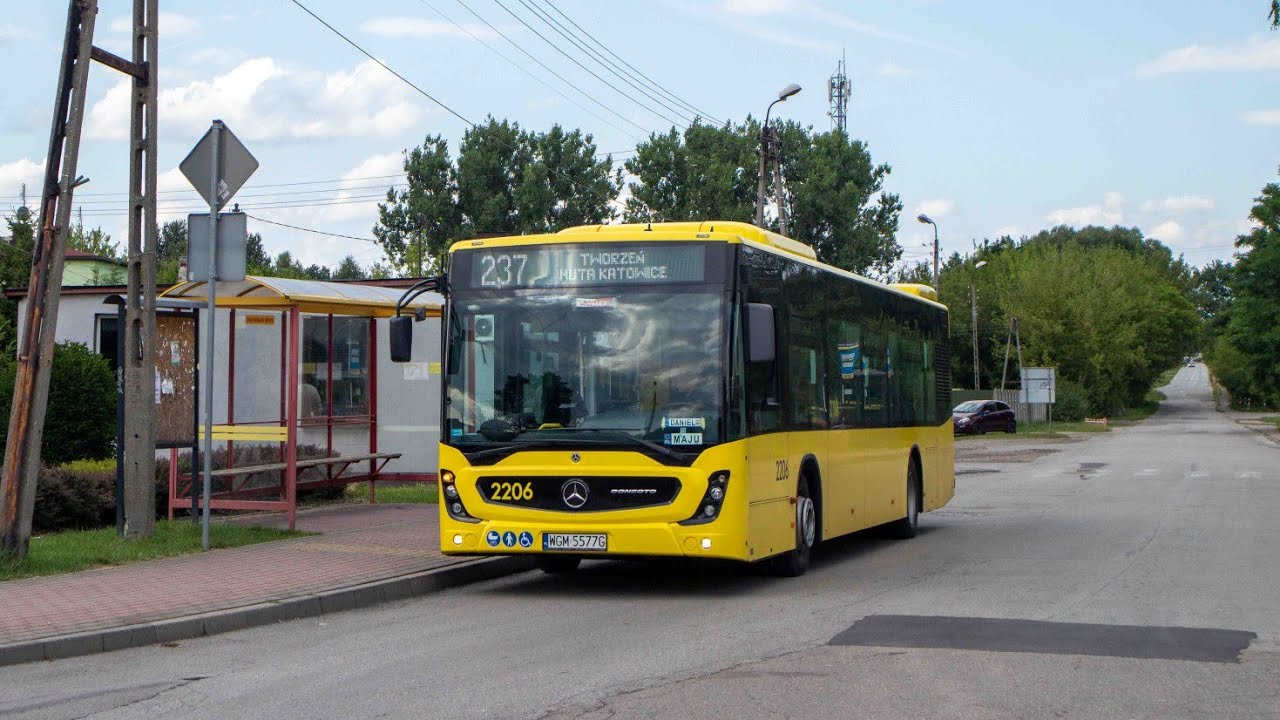 [Linia 995] Bieruń Plac Autobusowy - Mysłowice Centrum Handlowe (Mercedes-Benz Conecto 
