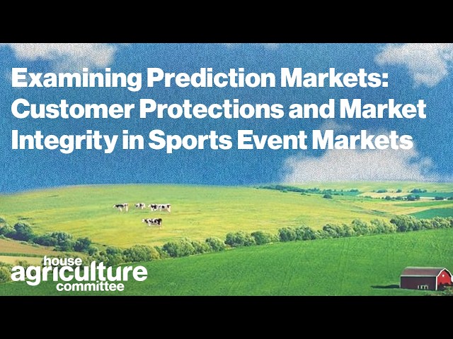 Regulatory Framework for Sports Prediction Markets