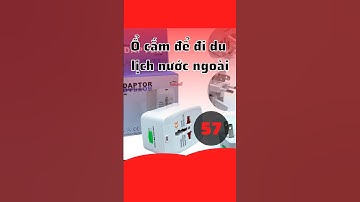 Review ổ cắm du lịch tiện lợi khi đi nước ngoài #cuahangnhapsuot #chiasekinhnghiem