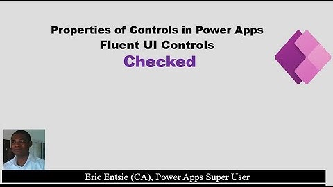 Power Apps Toggle and Checkbox Controls   Checked Property