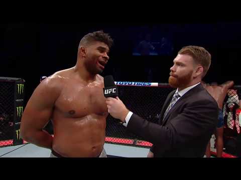 UFC Florida: Alistair Overeem & Walt Harris Octagon Interviews