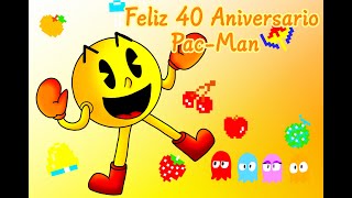 Feliz 40 Aniversario pac-man