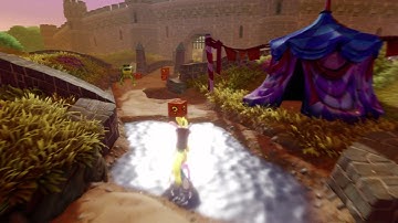 Crash Bandicoot Warped "N. Sane Trilogy": Gee Wiz (Box Gem Walkthrough) [1080 HD]