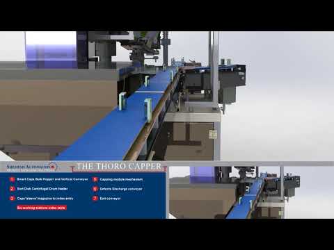 SA THORO Automatic Capping Machine #cappingmachine #capper #autocapper ...