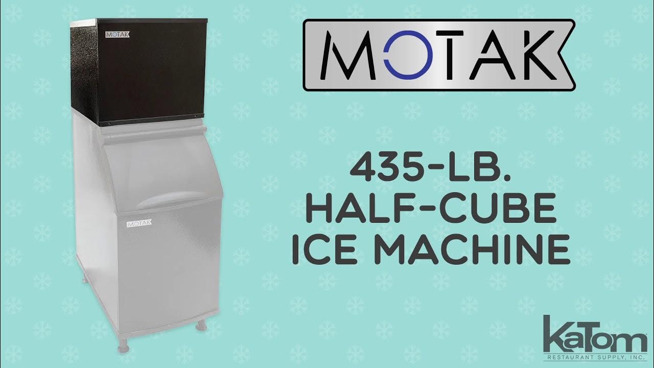 MoTak 435lb. HalfCube Ice Machine (PKM0425SA161) YouTube