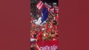 CĐV CAHN sẵn sàng ăn mừng chức vô địch V-League 2023