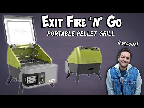 EXIT Fire'n'Go-The Ultimate Portable Pellet Grill