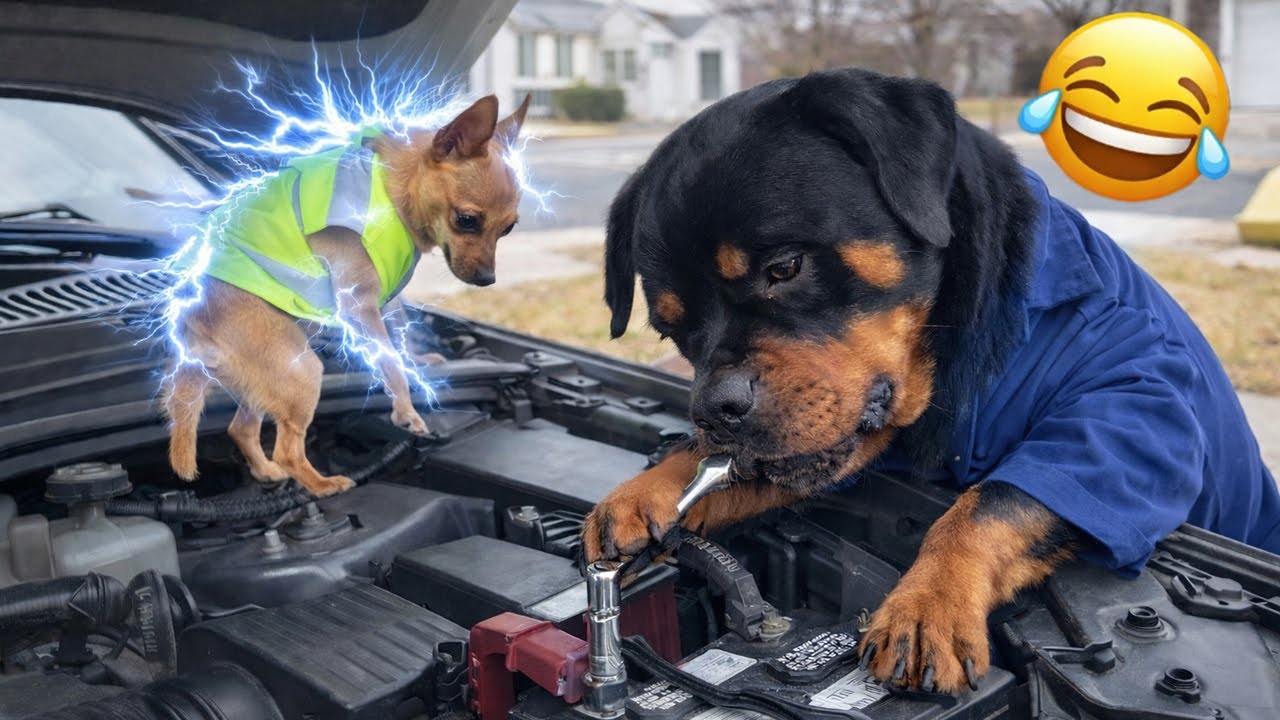 Chihuahua vs Rottweiler | Funny Dog Battles & Comedy Videos