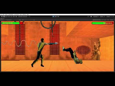 Mortal Kombat 2 Unity Remake more bugfixes and gameplay