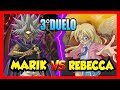 DECK MARIK ISHTAR VS DECK REBECCA HAWKINS  3° DUELO YUGIOH!