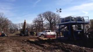 Raw footage of Enbridge pipeline construction
