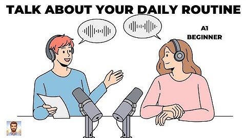 Learn How To Talk About Your Daily Routine In English | Easy English Conversation | A1 Beginner 