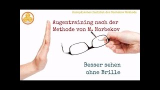 Augentraining nach Norbekov Methode (Vollversion) aus dem Buch 