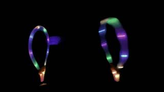 LED Light up Badminton Set