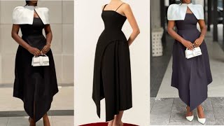 How to draft this stylish assymetrical bustier dress with handkerchief hem | Advanced Drafting| PT 2