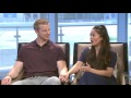 Catherine and Sean Lowe visit WFAA