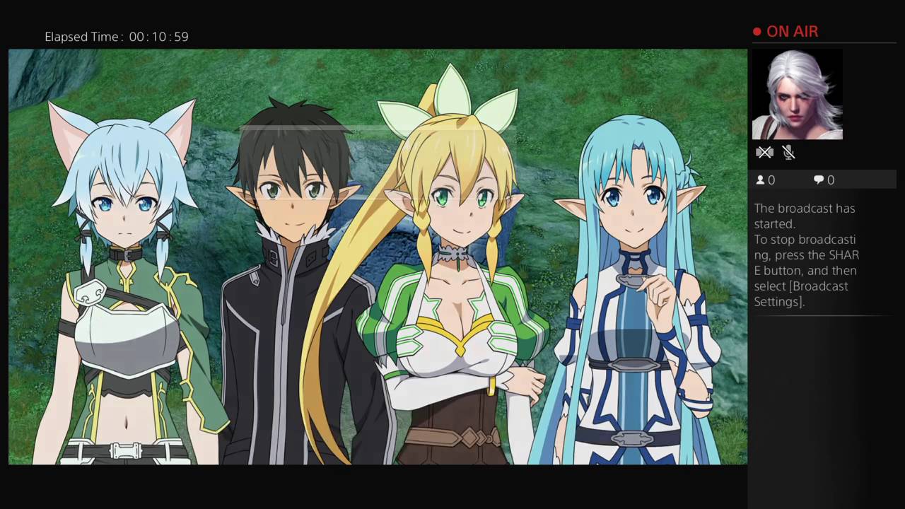 Kirito's Harem Online (Sword Art Online Lost Song) YouTube