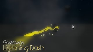 Roblox Studio Giveaway #4 - Lightning Dash