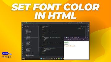 How to Set Font Color in HTML - Simple Steps [2025]