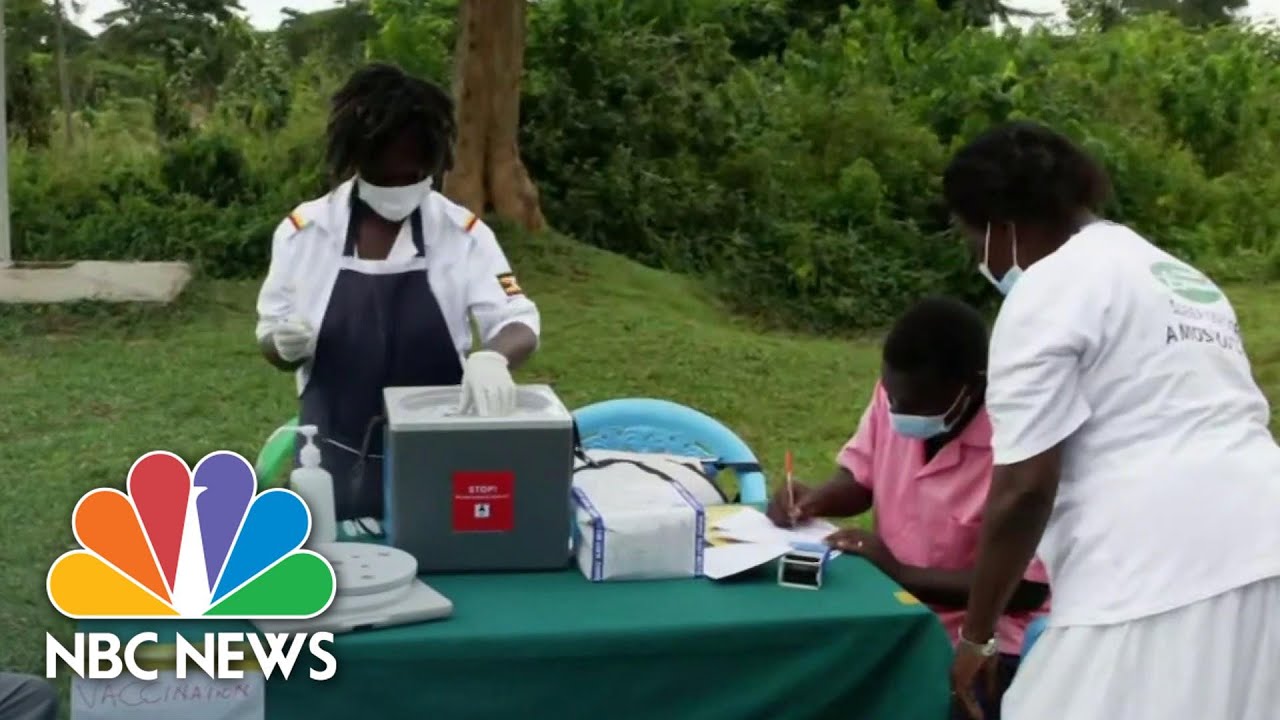 COVAX Brings Covid Vaccine Doses To Uganda | NBC News NOW